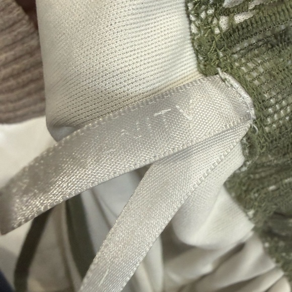 Vanity Olive Green Lace Halter Top - Picture 2 of 3